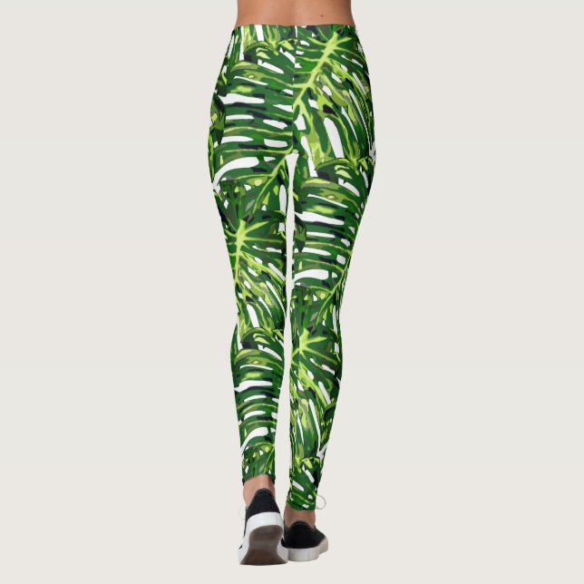 Monstera deja leggings (Reverso)