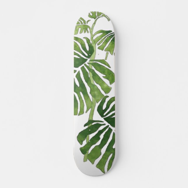 Monstera Skateboard (Anverso )