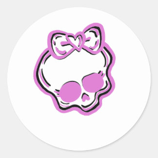 Monstruo alto Pegatina 2 colores