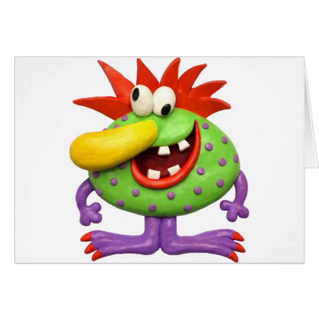 Monstruo amarillo de la nariz (Anverso (Horizontal))