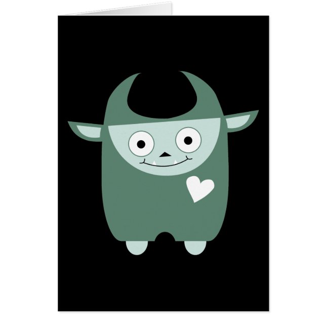 Monstruo azul lindo (Frente)