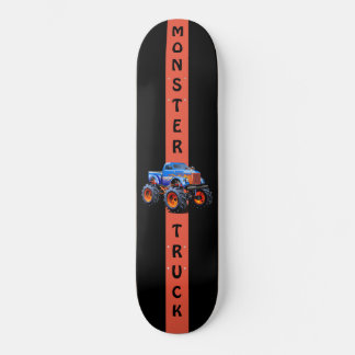 Monstruo azul y Naranja 8 Skateboard de 1/8"