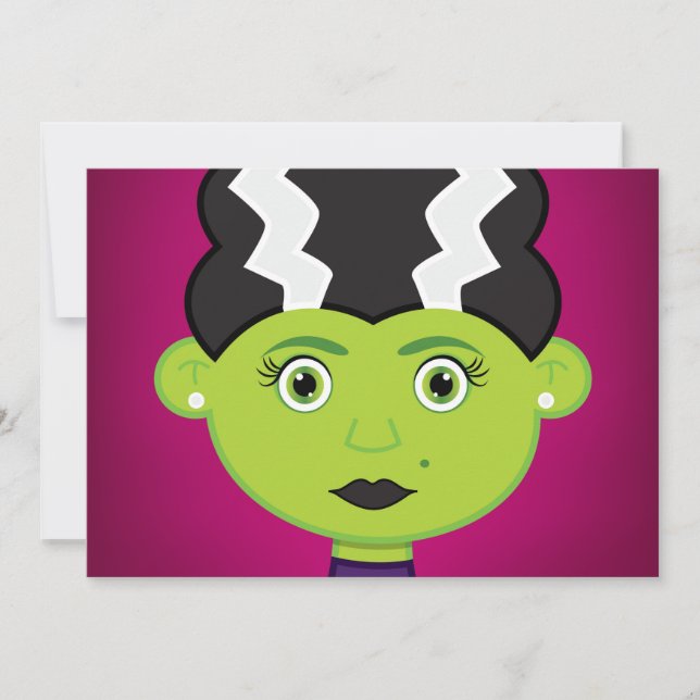 Monstruo chica verde (Anverso)