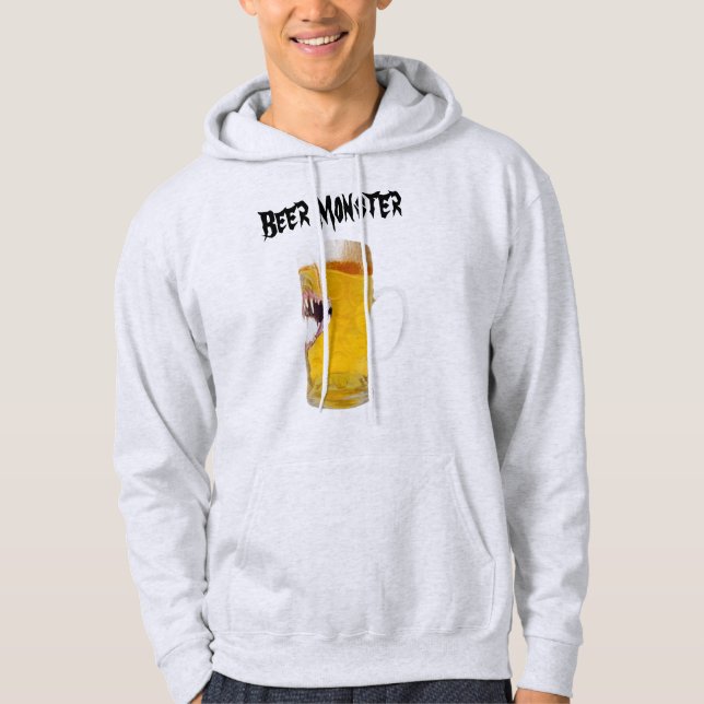 Monstruo de Cerveza, sudadera con capucha (Anverso)