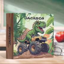 Monstruo de dinosaurio Personalizado de vuelta a l