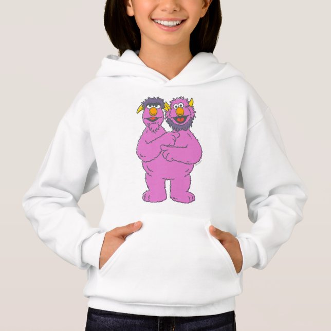 Monstruo de dos cabezas de Sesame Street (Anverso)