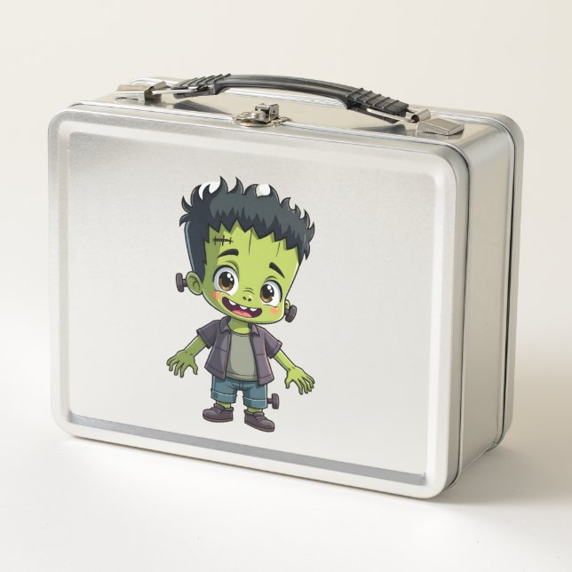 Monstruo de Frankenstein - Dibujo animado de Hallo (Anverso)