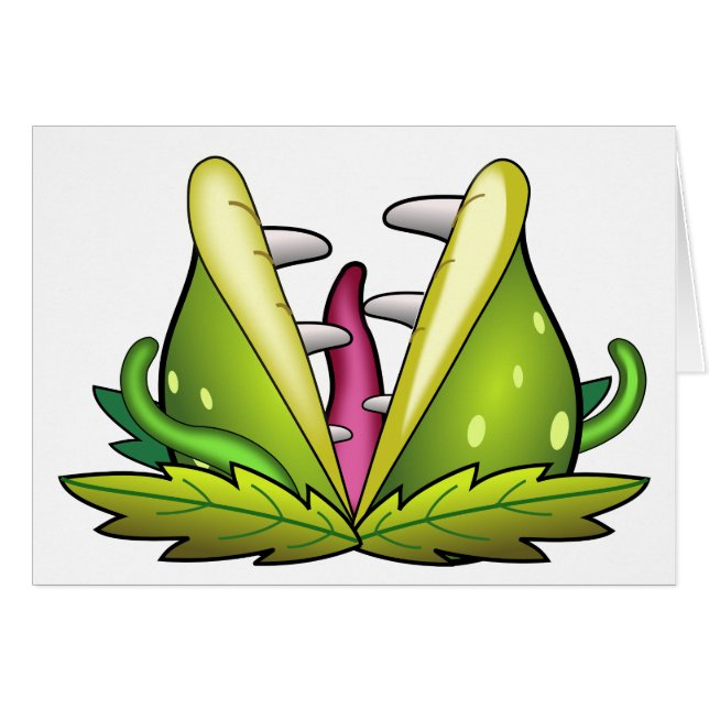 monstruo de la trampa de venus (Anverso (Horizontal))