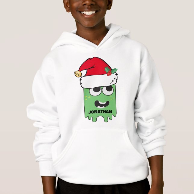Monstruo de navidad personalizado (Anverso)