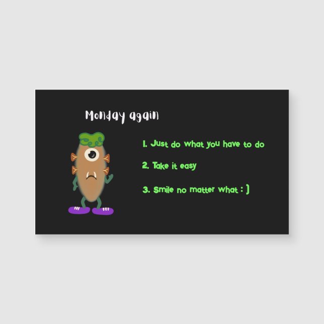 Monstruo de papa (Anverso)