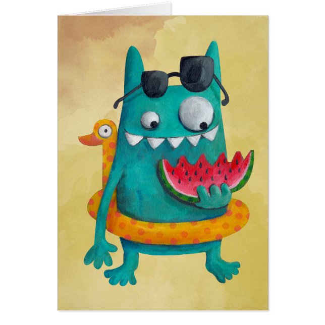 Monstruo de playa de verano (Frente)