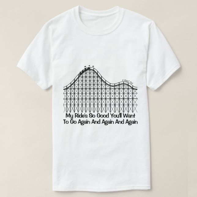 Monstruo de rodillos - Una camiseta del señor P (Diseño del anverso)