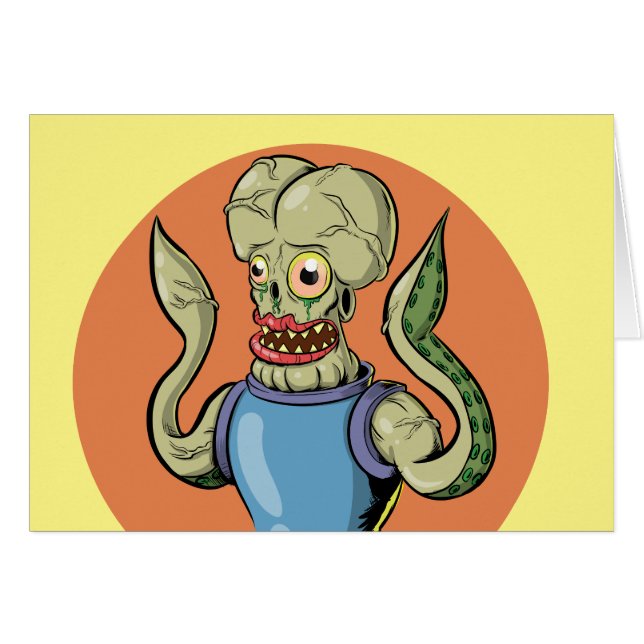 Monstruo extranjero (Anverso (Horizontal))