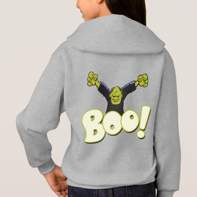 Monstruo Frankenstein Halloween - Superhéroe BOO (Reverso)