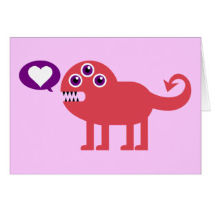 Monstruo lindo del amor