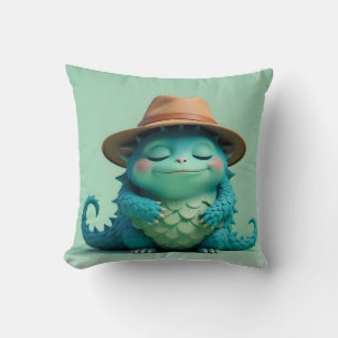 Monstruo lindo en una almohada