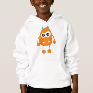 Monstruo lindo, monstruo Naranja, monstruo gracios
