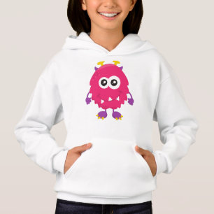 Monstruo lindo, monstruo rosado, cuernos, monstruo