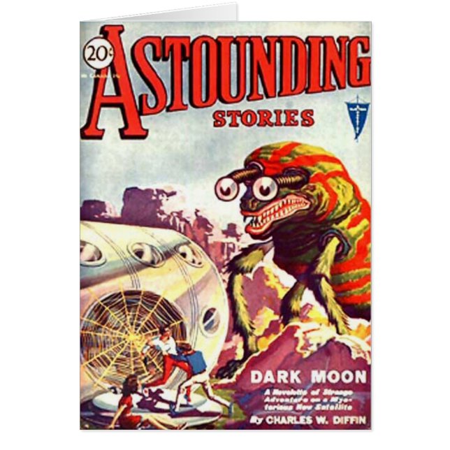 Monstruo observado insecto de la luna (Frente)