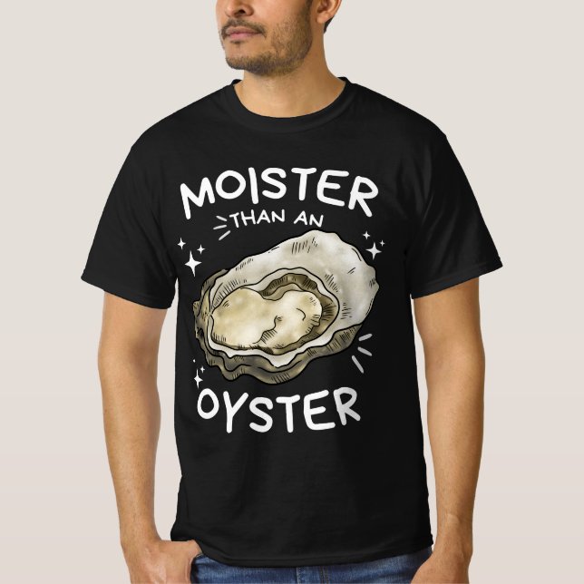 Monstruo Que Una Camisa De Mariscos Graciosos De O (Anverso)