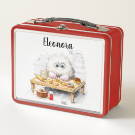 Monstruo Rojo Sonriente Personalizado Caja diverti