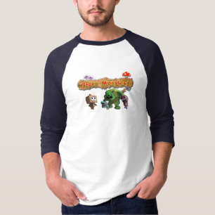 Monstruos de papel 3/4 camiseta