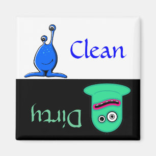 Monstruos de Personalizado lindo imán de lavavajil