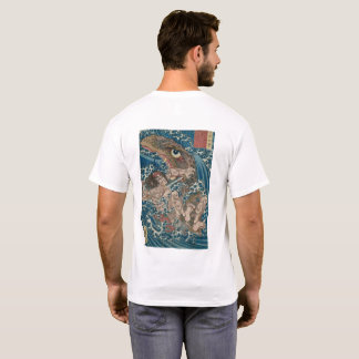 Monstruos del periodo Edo de la camiseta profunda