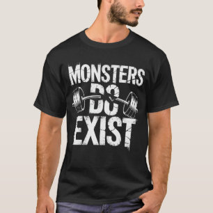 Monstruos hacen camiseta hombres mujeres gimnasio 