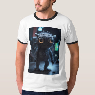 Monstruosa Marvel: Creativa camiseta de diseño de 