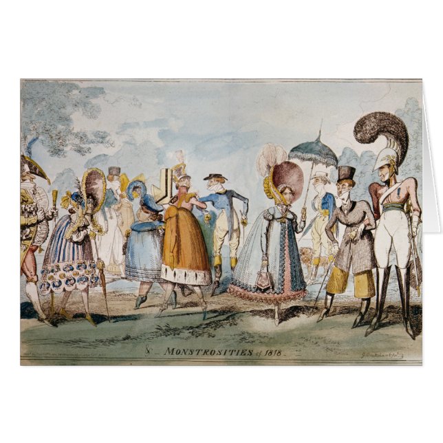 Monstruosidades de 1818 (Anverso (Horizontal))