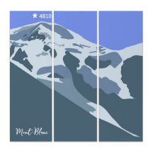 mont Blanc, Chamonix, arte de montaña