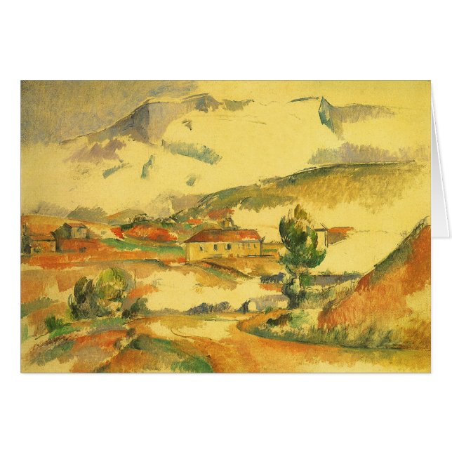 Mont Sainte Victoire de Paul Cezanne, Arte de époc (Anverso (Horizontal))