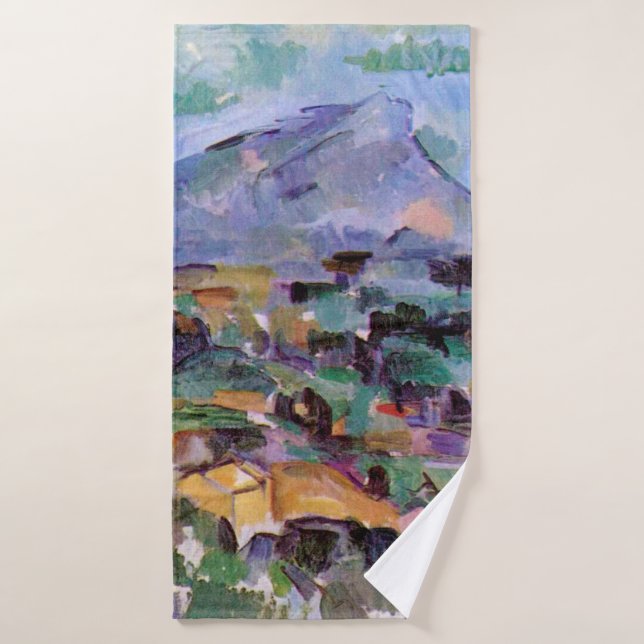 Mont Sainte-Victoire, Paul Cezanne (Toalla de baño)