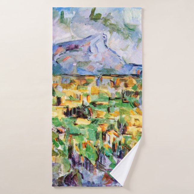 Mont Sainte-Victoire, Paul Cezanne (Toalla de baño)