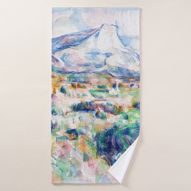 Mont Sainte-Victoire, Paul Cezanne (Toalla de baño)