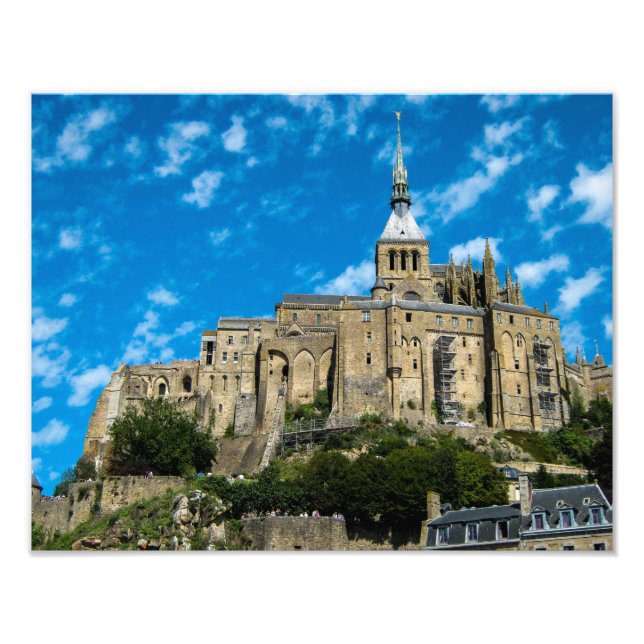 Mont St Michel, Francia - Foto impresa (Frente)