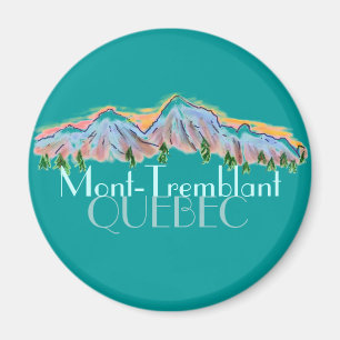 Mont Tremblant imán de montaña de Quebec