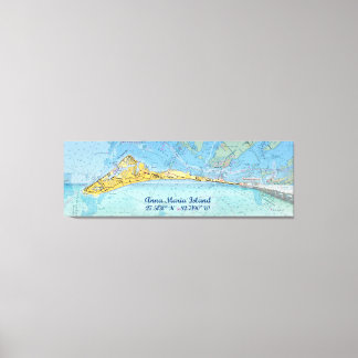 Montaje de arte digital de la isla Anna Maria