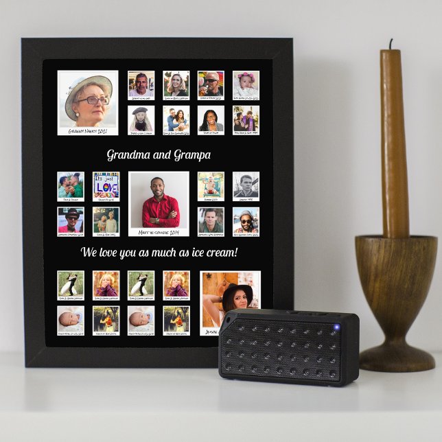 Montaje de fotografía retro de la familia de los a (Subido por el creador)