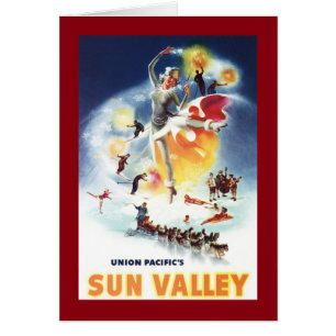 Montaje de Sonja Henje del poster de Sun Valley
