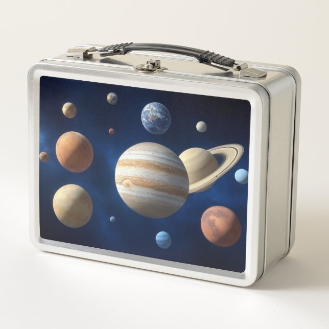 Montaje del sistema solar (Anverso)