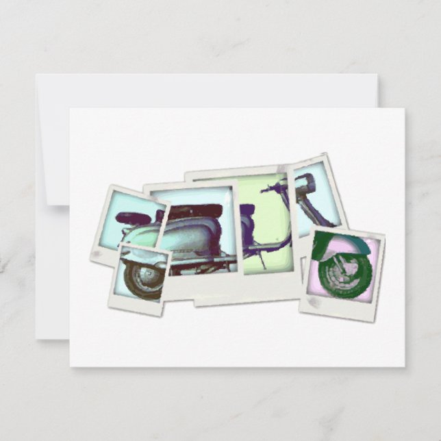 montaje fotográfico de lambretta (Anverso)