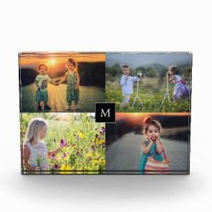 Montaje moderno y elegante de fotos familiares mon