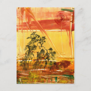 Montaña amarilla de la postal Huang Shan