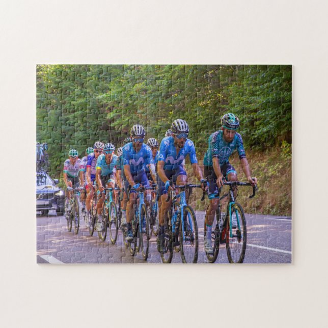 Montaña Bicicleta Race Jigsaw Puzzle (Horizontal)