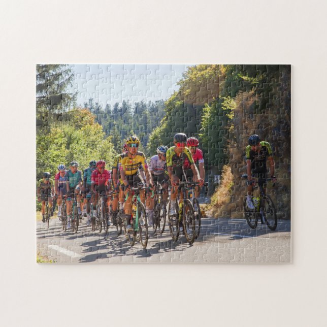 Montaña Bicicleta Race Jigsaw Puzzle (Horizontal)
