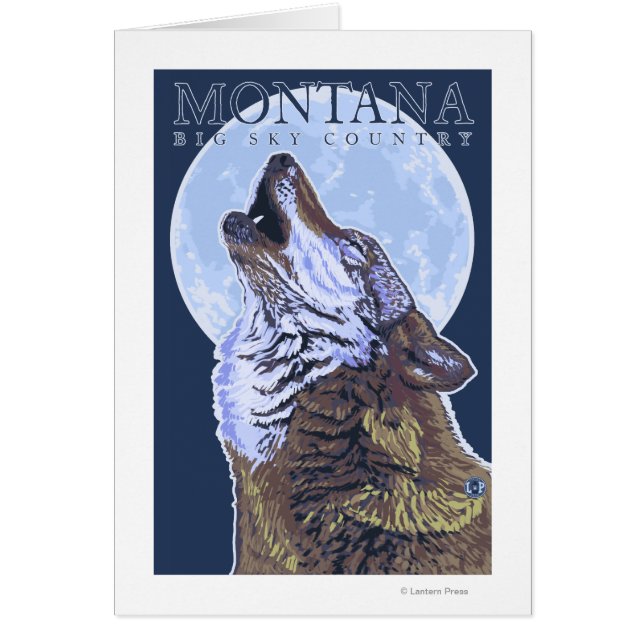 Montana — Big Sky CountryHowling Wolf (Frente)