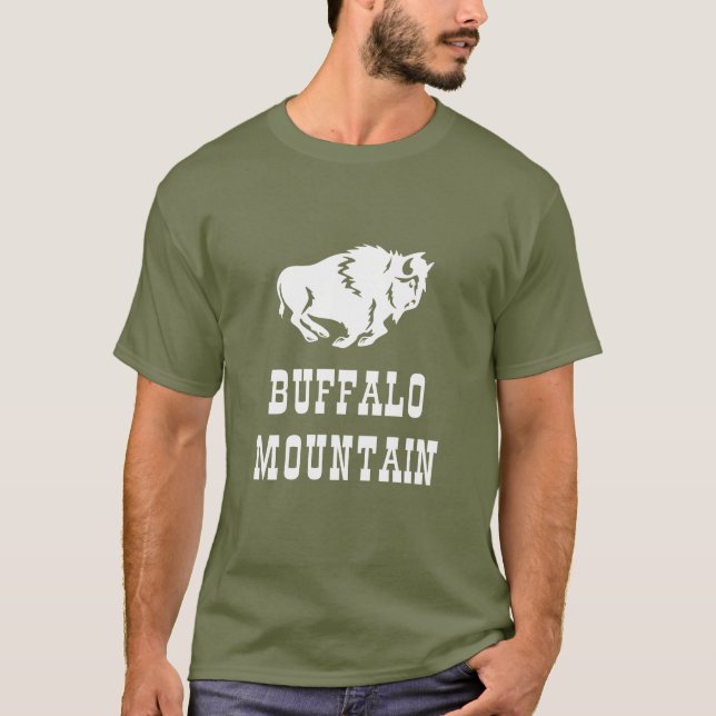 MONTAÑA BUFFALO - CAMISETA EN T (Anverso)