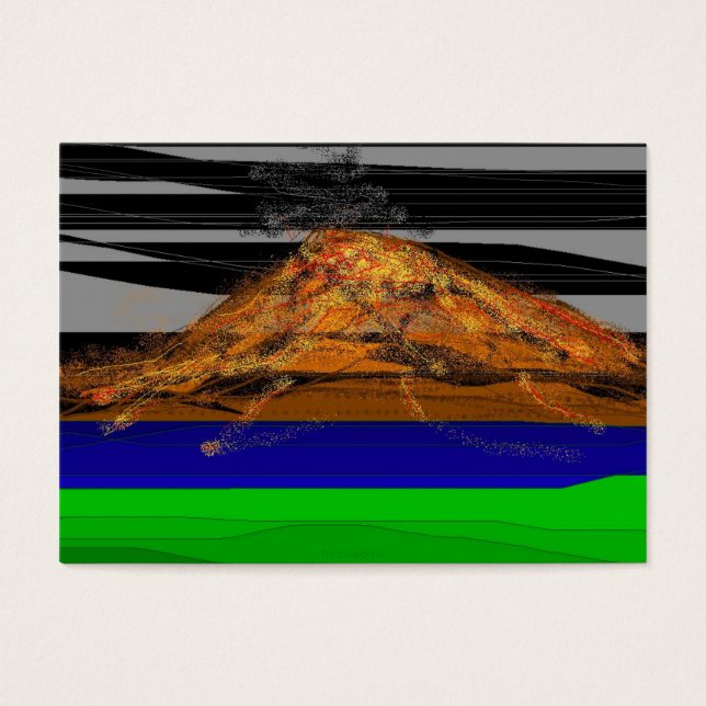Montaña de fuego (Frente)
